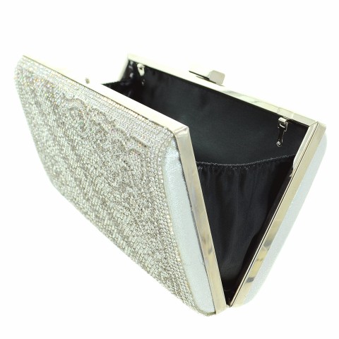 Crystal Frame Clutch