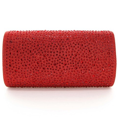 Glitter Crystal Rhinestone All Over Evening Clutch