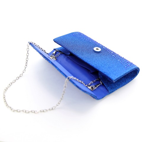 Glitter Crystal Rhinestone All Over Evening Clutch