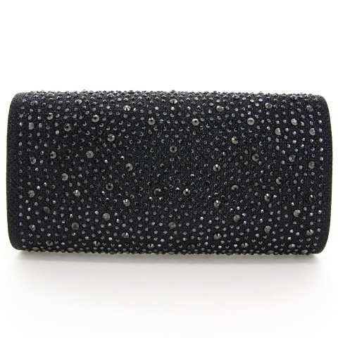 Glitter Crystal Rhinestone All Over Evening Clutch