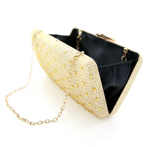 Glitter Crystal Rhinestone Evening Clutch