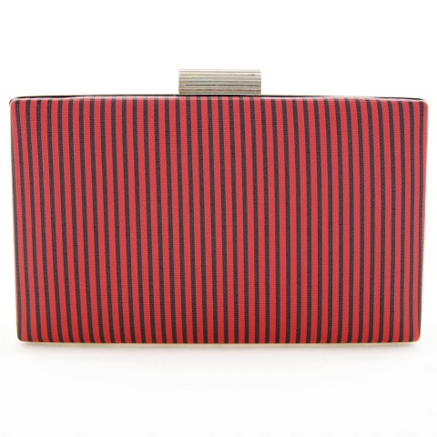 Stripe Clutch