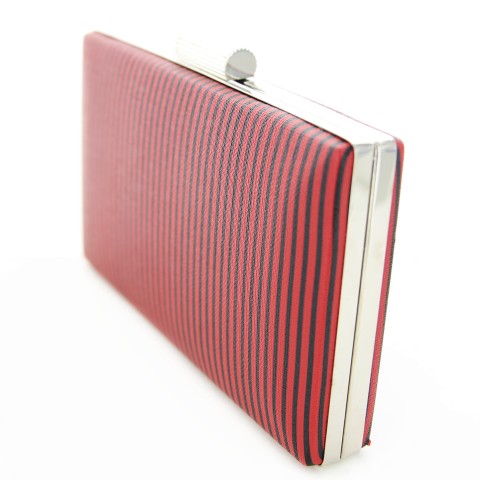 Stripe Clutch