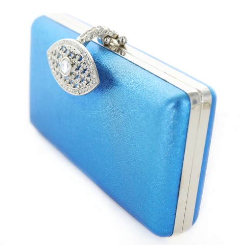 The Eye Crystal Rhinestone Deco Clutch Bag