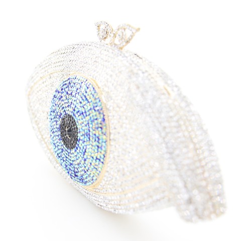 Crystal-Embellished  The Eye Evening Clutch