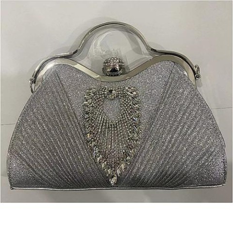 Evening Bag Silver