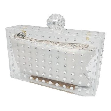 Evening Bag White