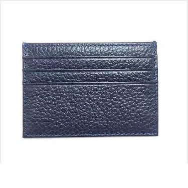 LEATHER WALLER Blue